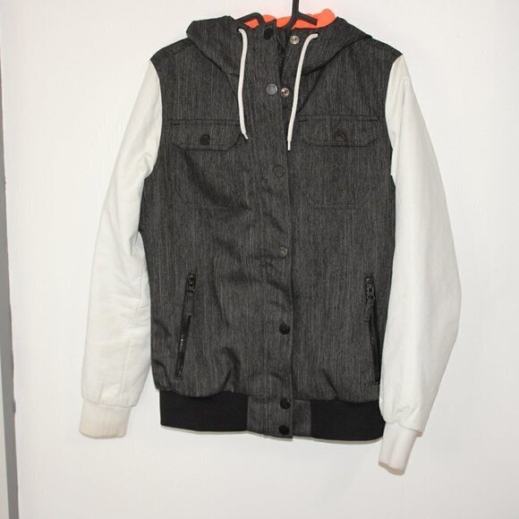 Empyre mcmxcix light jacket XS Faux leather sleeves - Picture 1 of 7